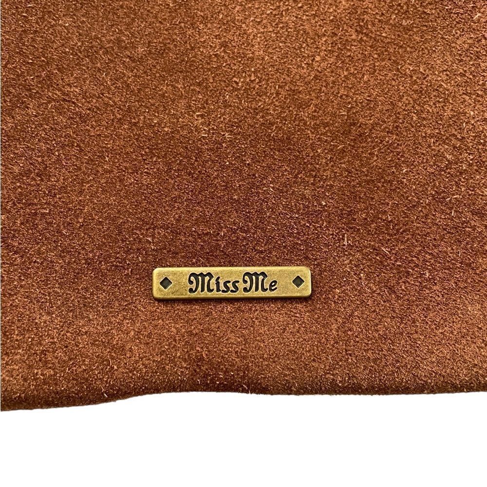 MISS ME Free Spirit Beaded Purse Brown / Multi - Picture 7 of 9